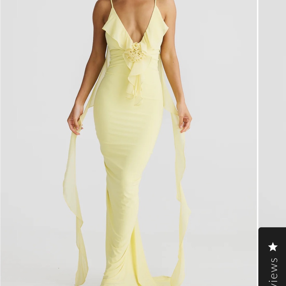 Mélani Daniela Butter Yellow Dress